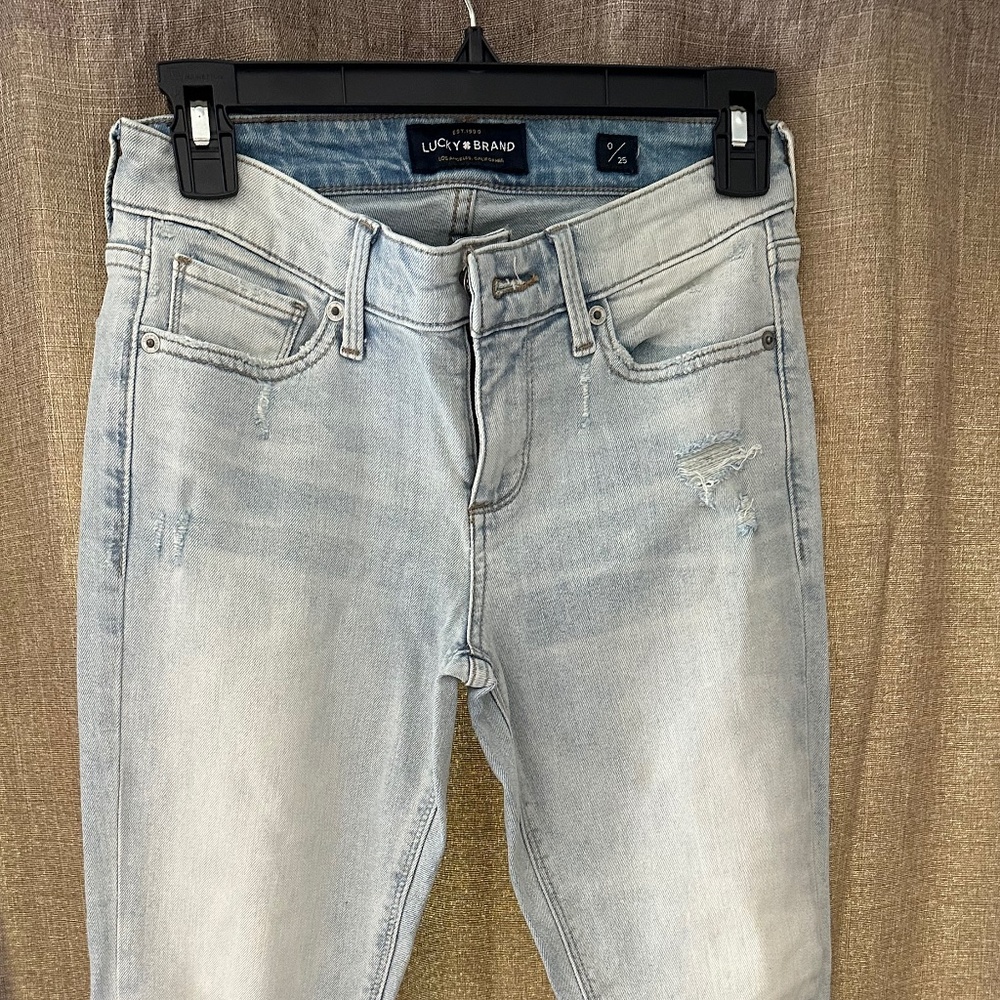 Lucky brand size 0 / 25 women jeans